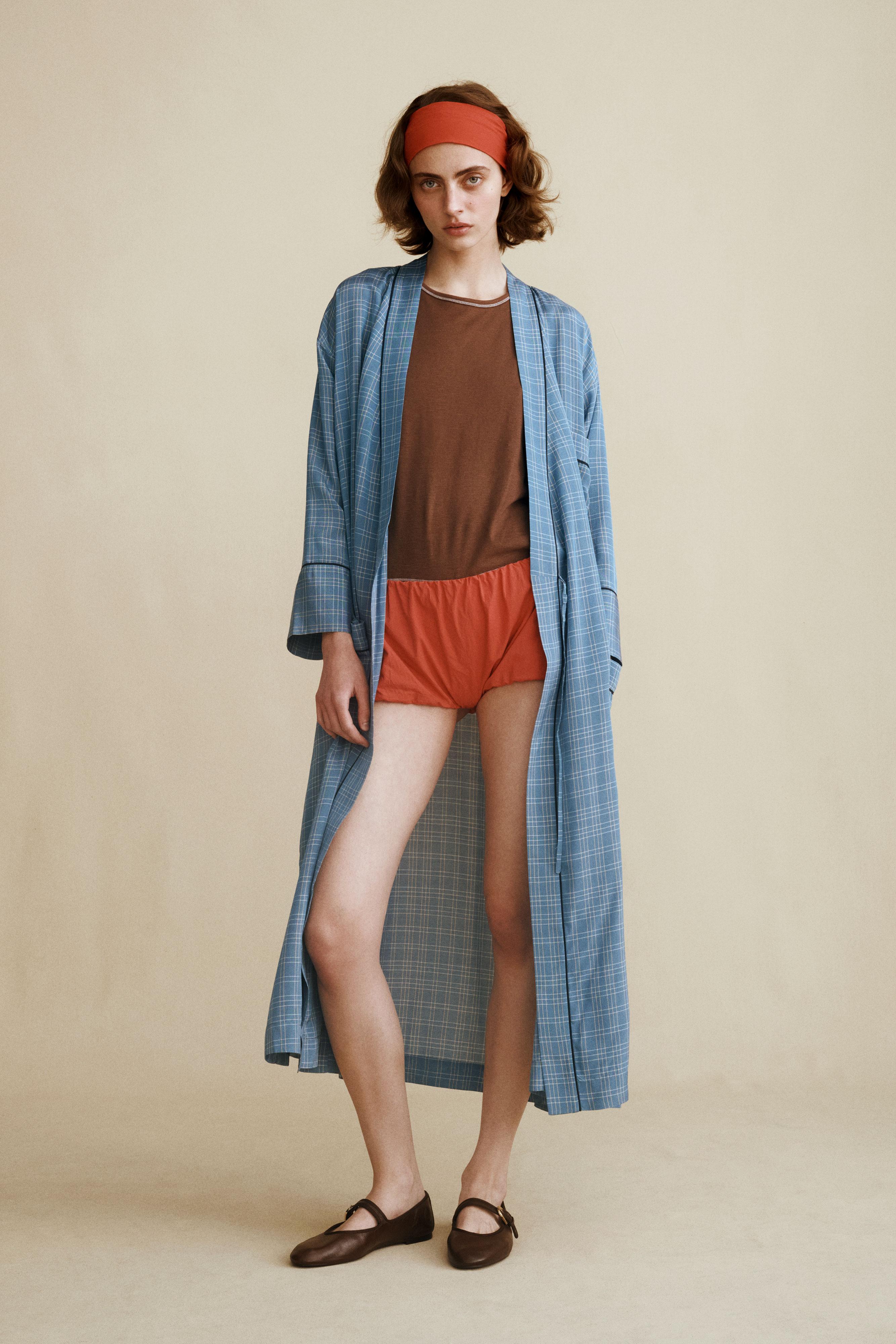 PLAID DRESS CREATED BY CARAMEL LONDON X ZARA